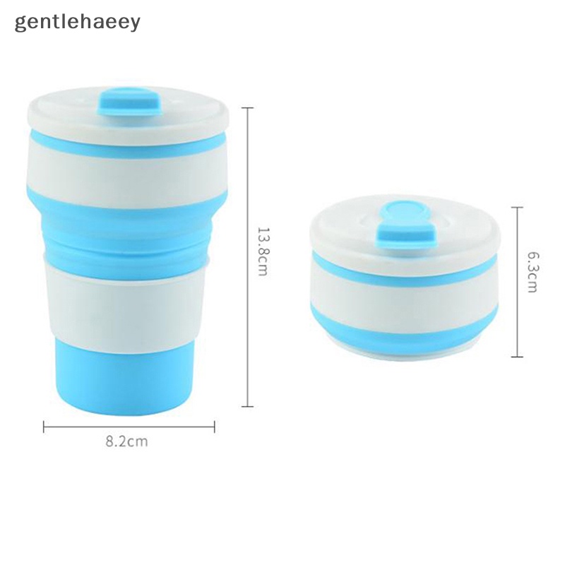 Cốc Uống Cà Phê Bằng Silicone Có Thể Gấp Gọn Dùng Khi Đi Cắm Trại