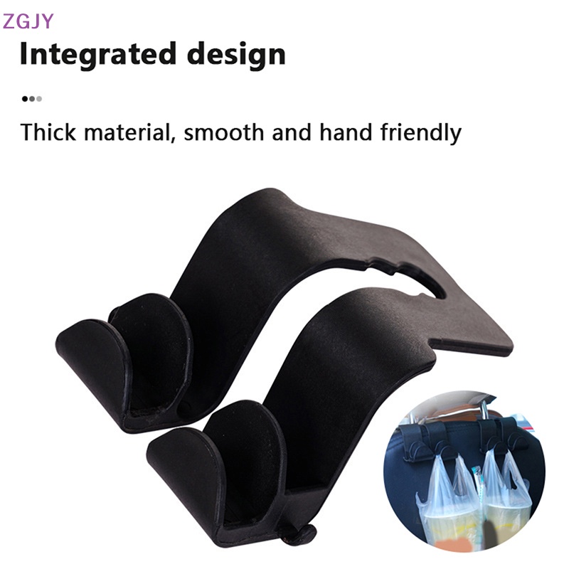 Móc Treo Đồ Hai Đầu Gắn Ghế Sau Xe Hơi Tiện Dụng Mới