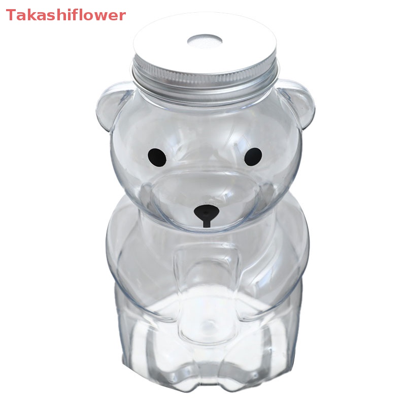 Bình Nước Nhựa Cỡ Lớn Chống Rơi Có Ống Hút Họa Tiết Hoạt Hình Dễ Thương Cho Bé