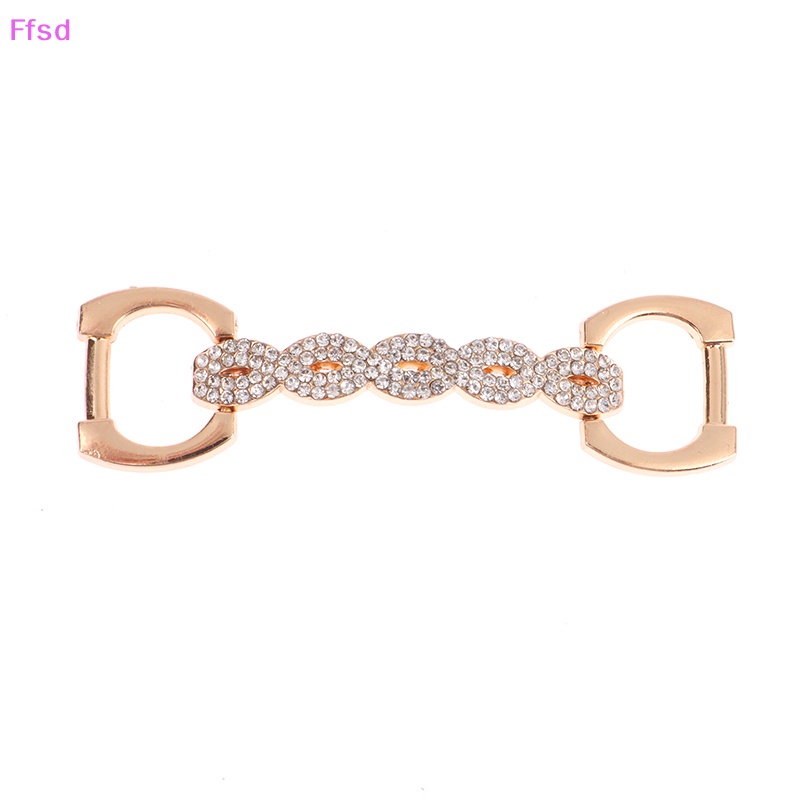 1 Khóa Kẹp Giày Cao Gót Đính Đá Trang Trí Sang Trọng Cho Nữ