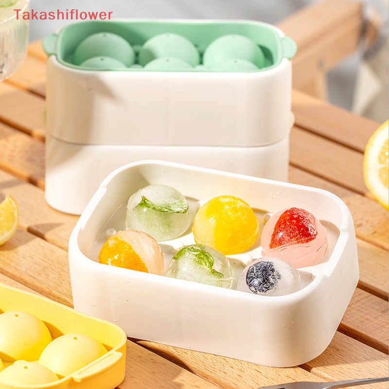 Khuôn Làm Đá 6 Ngăn Bằng Silicone Chất Lượng Cao