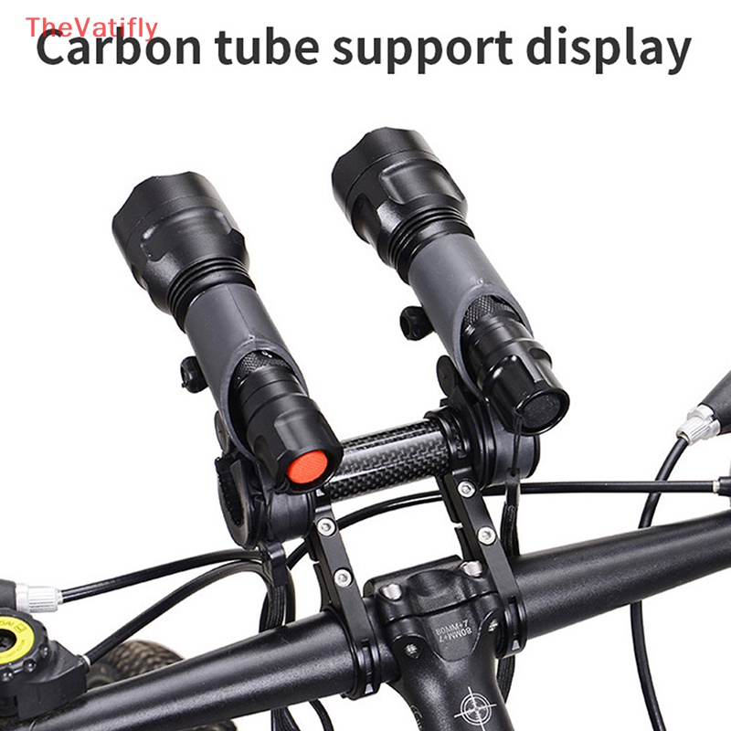 Giá Đỡ Đèn Pha Xe Đạp Mở Rộng Bằng Hợp Kim Sợi Carbon