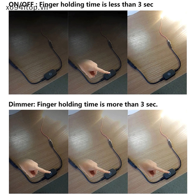 1 Công Tắc Điều Chỉnh Độ Sáng Đèn LED 12V-24V