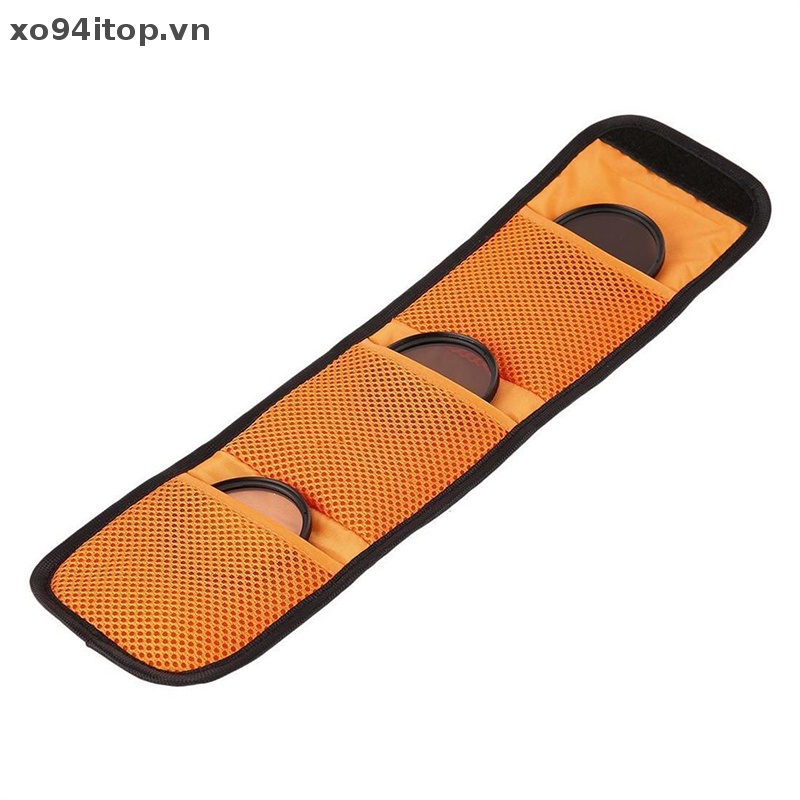 Túi Đựng Kính Lọc Máy Ảnh 3 Ngăn 82mm ND UV CPL