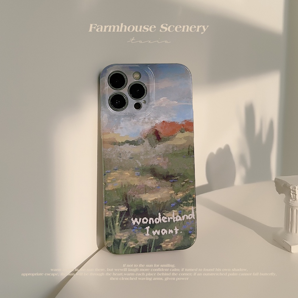 Ốp Điện Thoại Cứng Họa Tiết Logo Claude Monet Độc Đáo Cho Iphone SE2020 7 / 8 Plus 14 X XR XM 11 12 13 PRO MAX AT0272