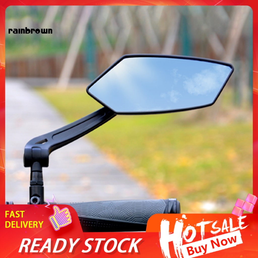 1 Bộ Gương Chiếu Hậu Chống Lóa Dễ Dàng Cài Đặt Cho Xe Đạp MTB
