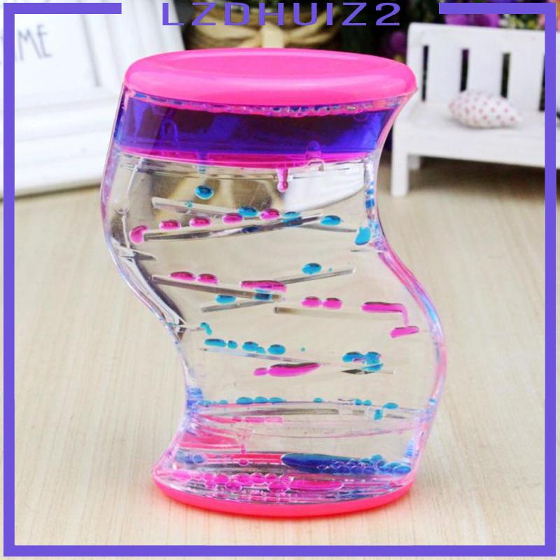 Đồng Hồ Cát Dạng Lỏng Hai Màu Sắc Độc Đáo