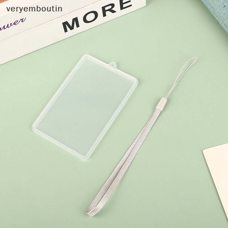 Bao Da Điện Thoại Nắp Lật Trong Suốt Có Ngăn Đựng Thẻ Và Dây Đeo