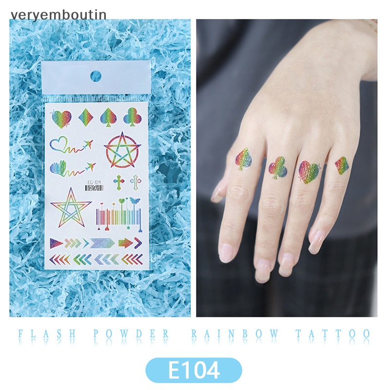 Miếng Dán Xăm Chống Thấm Nước Họa Tiết Rằn Ri Thể Thao