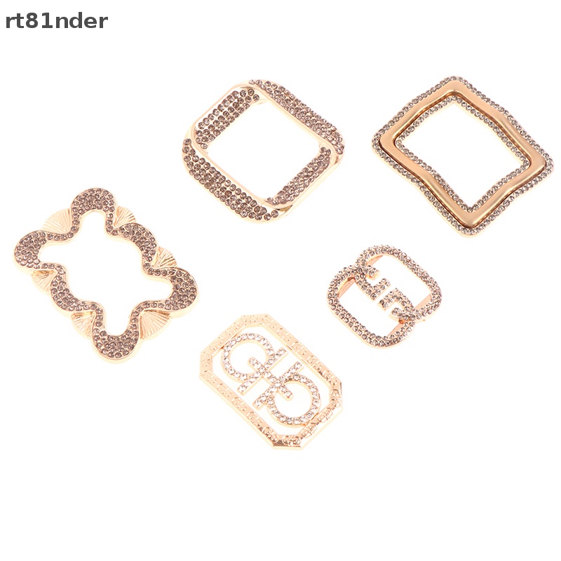 Rt 1 Cặp Phụ Kiện Trang Trí Giày Cao Gót Đính Đá Cho Cô Dâu