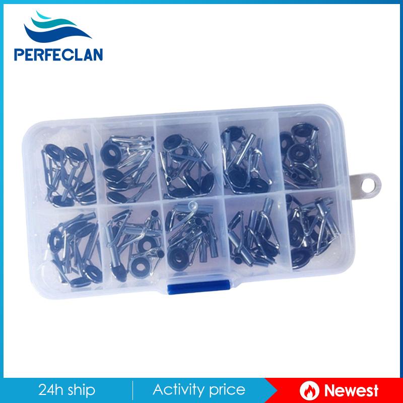 [Perfeclan] Set 50 Phụ Kiện Dẫn Cần Câu Cá 10 Kích Cỡ