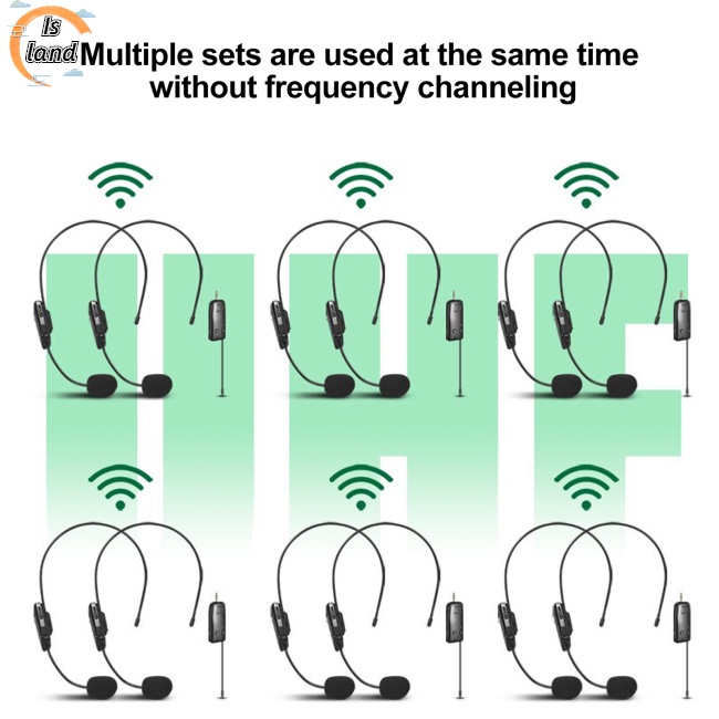 Micro Không Dây 2.4g Khuếch Đại Giọng Nói Có Thể Sạc Lại Cho Giáo Viên