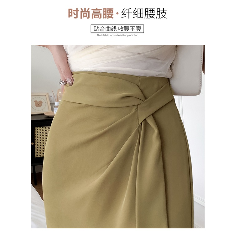 Chân Váy Xẻ Tà Lưng Cao Thời Trang Mùa Hè Hàng Mới Chất Lượng Cao Dành Cho Nữ