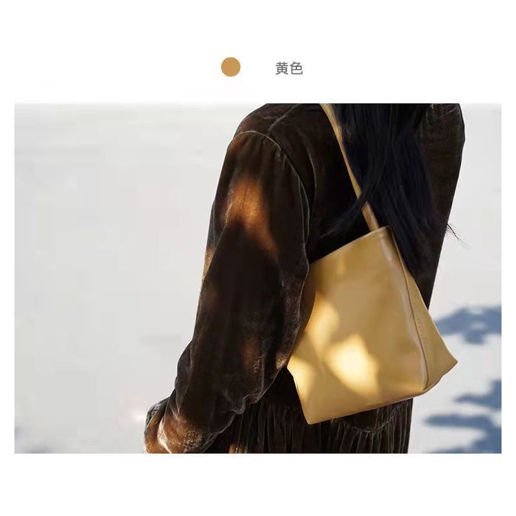 Túi Xách Đeo Vai Hình Vuông Nhỏ Màu Trơn Phong Cách Hàn Quốc Cho Nữ