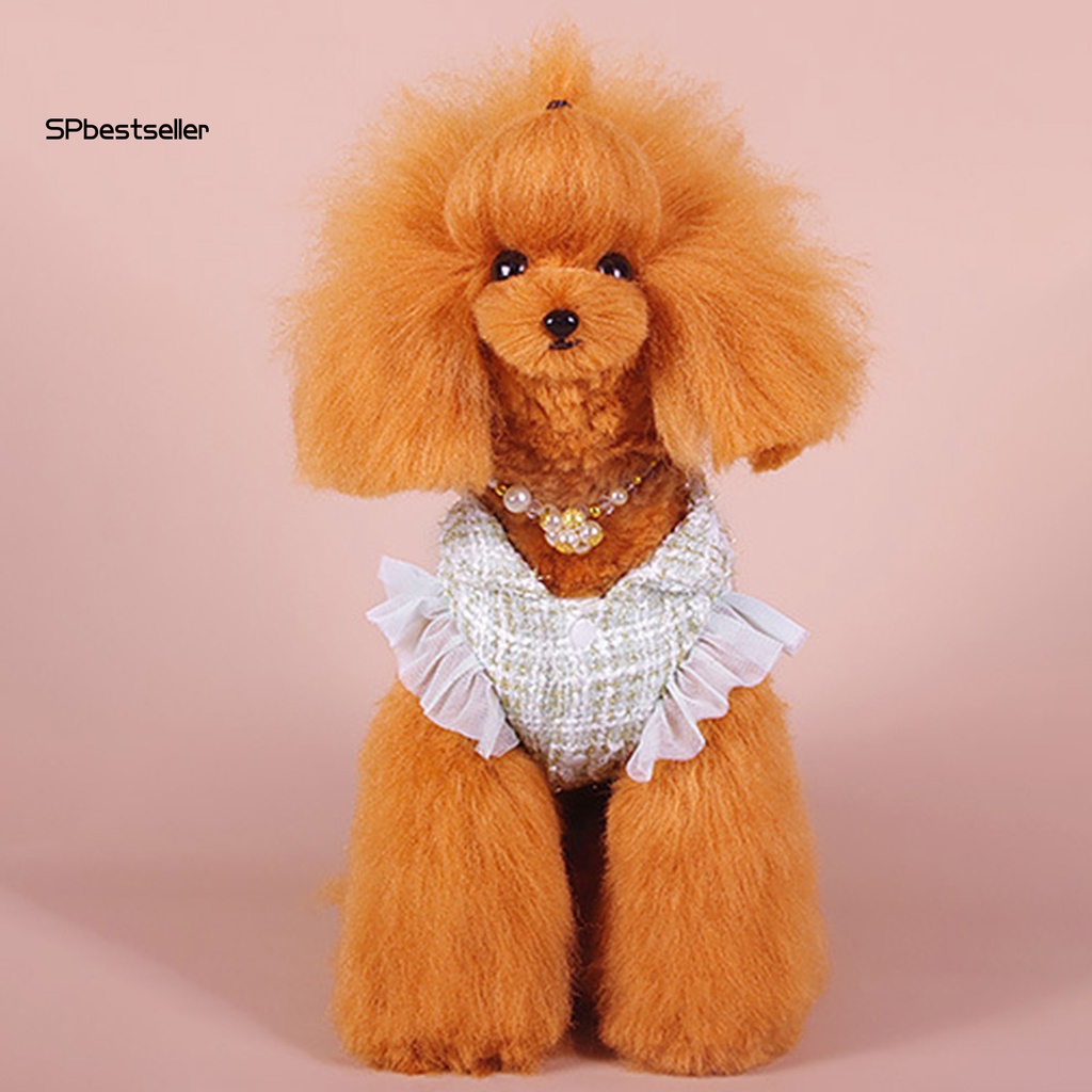 Đầm Cotton Thoáng Khí Bắt Mắt Thời Trang Cho Cún Cưng