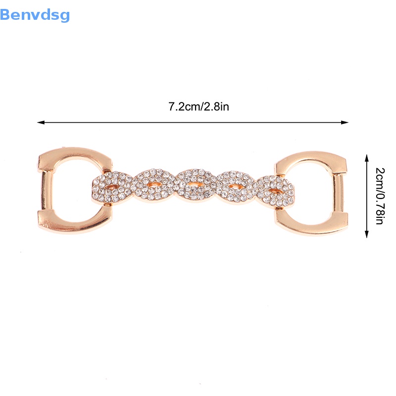 1 Khóa Kẹp Giày Cao Gót Đính Đá Trang Trí Dành Cho Nữ
