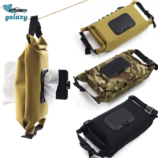 Galaxy Hộp Đựng Khăn Giấy Ướt Bằng Vải Oxford Tiện Dụng Mang Theo Du Lịch Cắm Trại