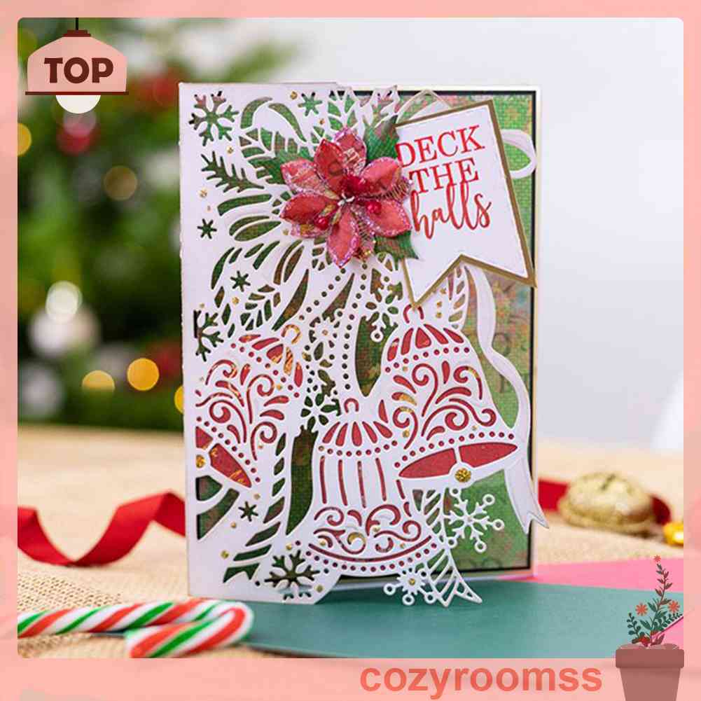 Khuôn Cắt Giấy Kim Loại Họa Tiết Giáng Sinh