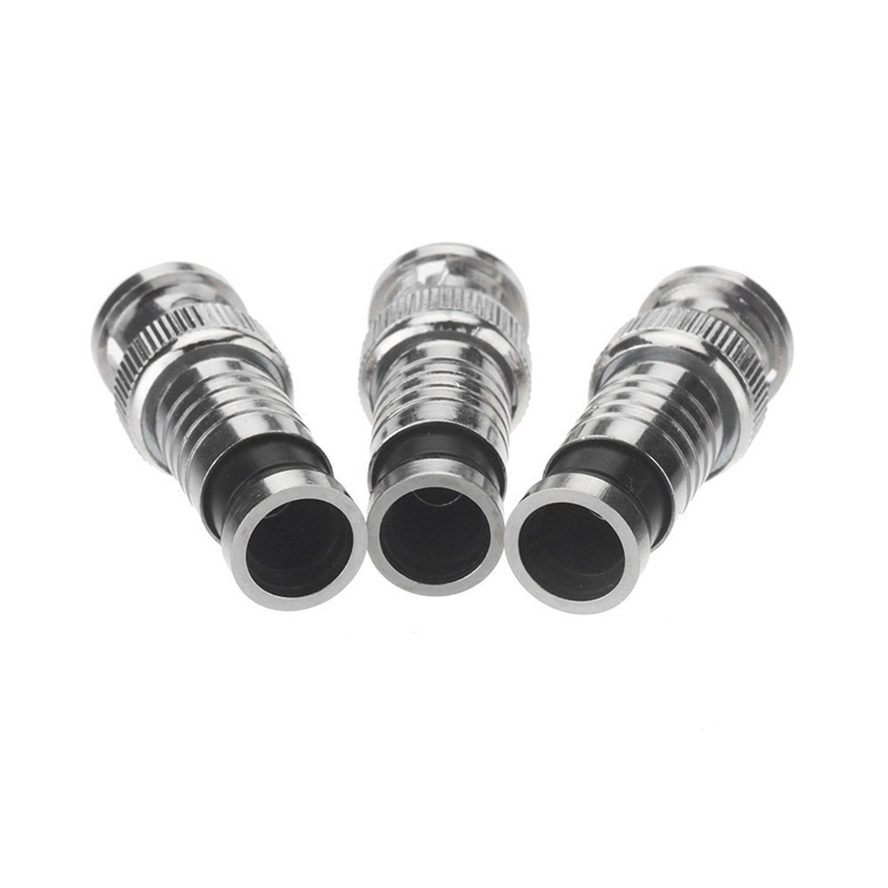 10 chiếc Đầu nối nén BNC cho Camera quan sát cáp Coax RG59