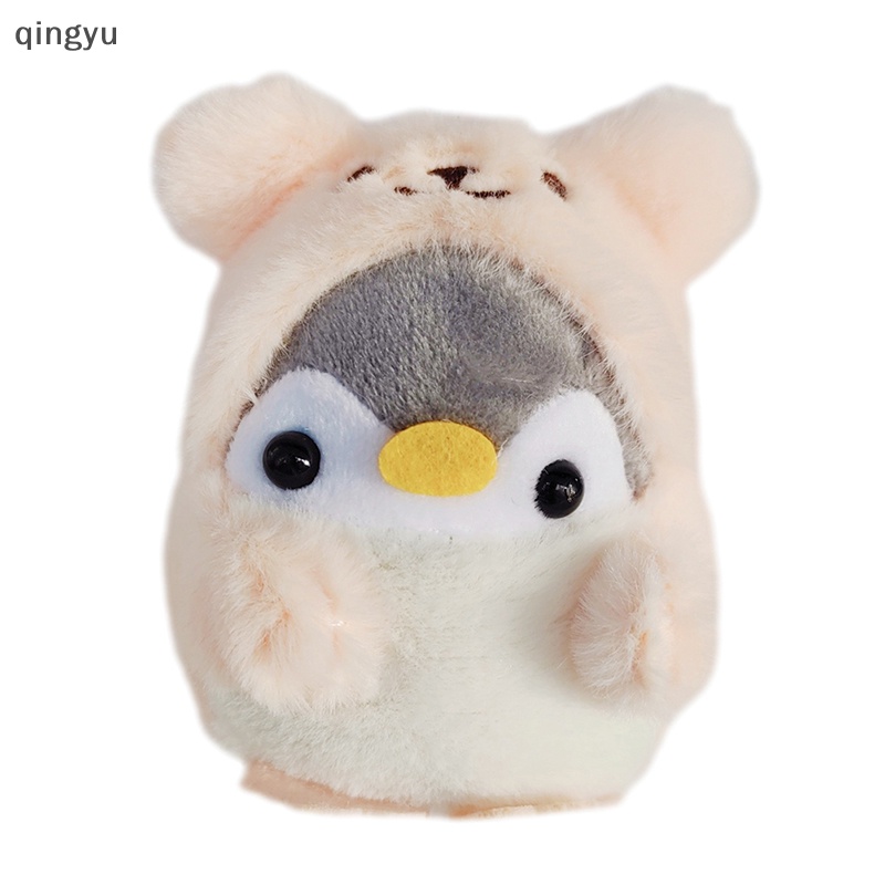 Móc Khóa Hình Chim Cánh Cụt Nhồi Bông Dễ Thương