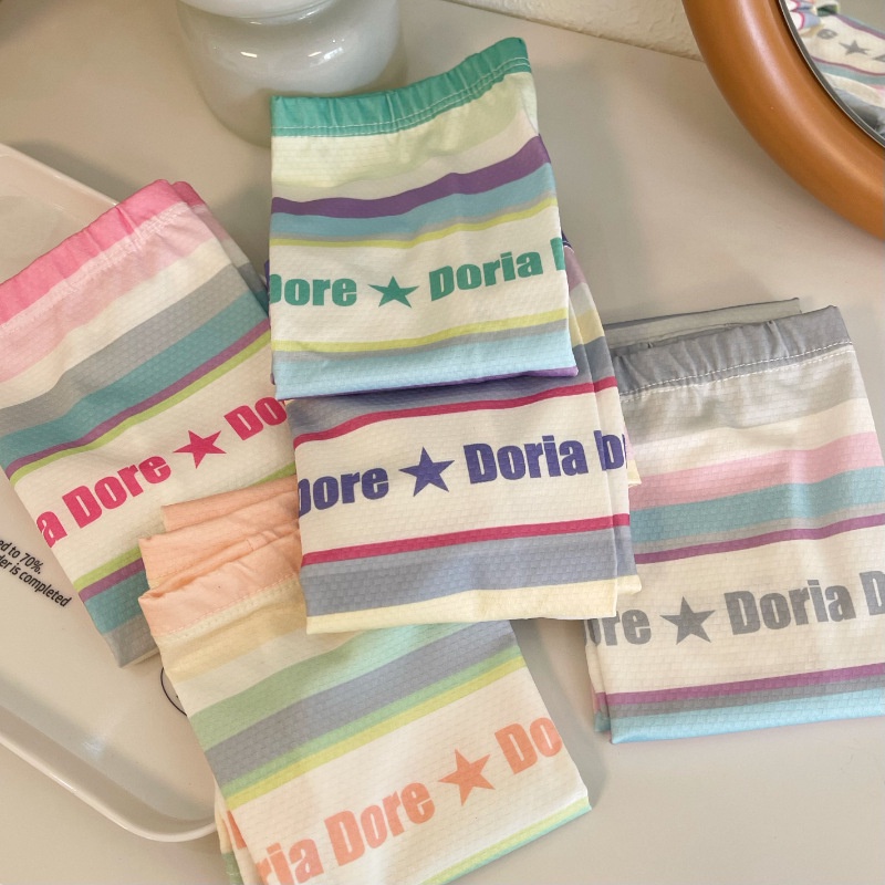 Găng Tay Chống Nắng Bằng Lụa Lạnh Mỏng Dáng Rộng Họa Tiết Kẻ Sọc Chống Tia Cực Tím Thời Trang Mùa Hè Cho