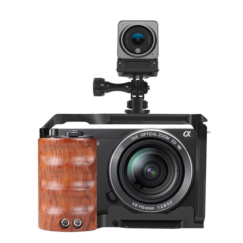 Ốc Vít 1 / 4 "Xoay 360 Độ Bằng Hợp Kim Nhôm Chuyên Dụng Cho Gopro 11 Black Mini 10 9 8 7 Max DJI Osmo Action Insta360 One X R X2 Xiaoyi SJCam
