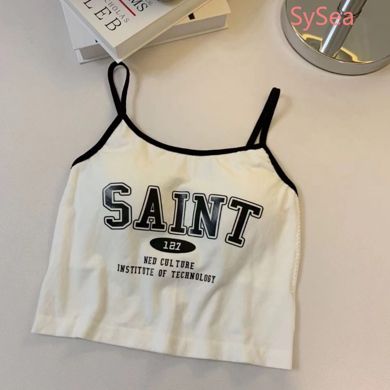 Áo Dây In Chữ Thời Trang Mùa Hè Dành Cho Nữ