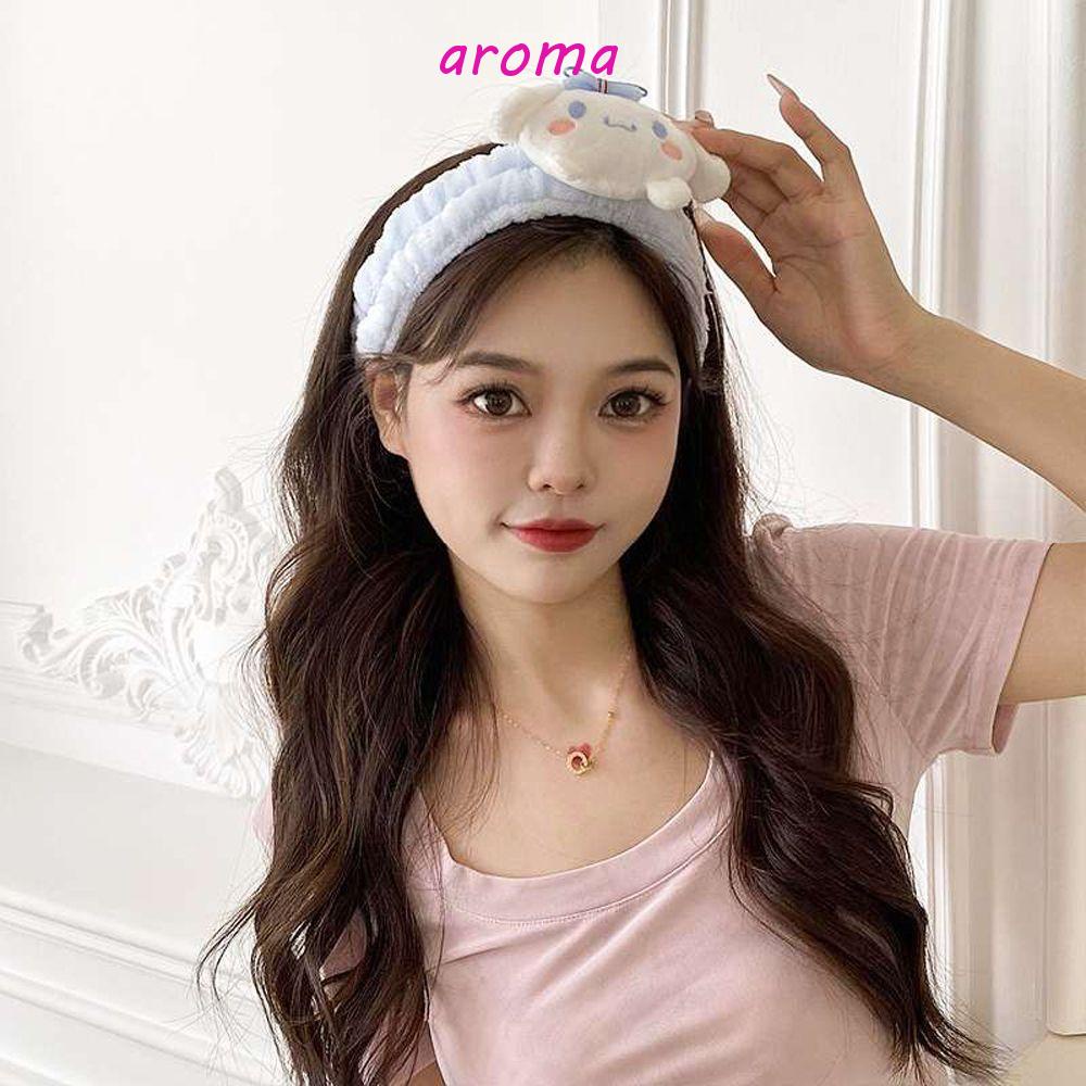 Băng Đô Lông Cừu San Hô Thời Trang Hàn Quốc Dành Cho Nữ