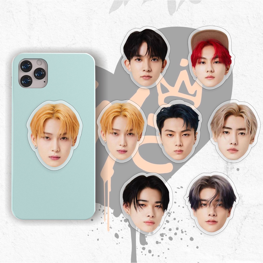 Giá Đỡ Điện Thoại Bằng Acrylic Hình Enhypen Nhóm Nhạc Kpop