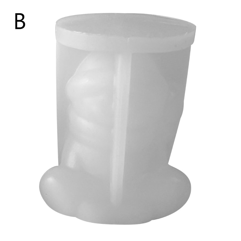 Khuôn Silicone Hình Người Tuyết Dễ Thương Dùng Làm Đồ Trang Trí DIY