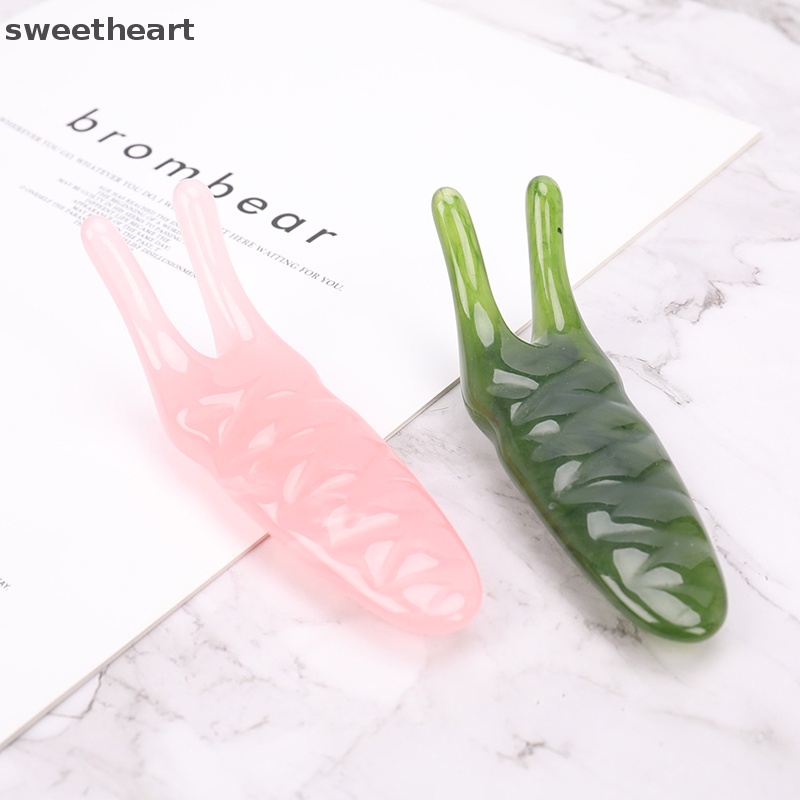 Nhựa tự nhiên guasha massage mặt mũi công cụ hình dạng gua SHA Hội Đồng Quản trị vẻ đẹp công cụ New