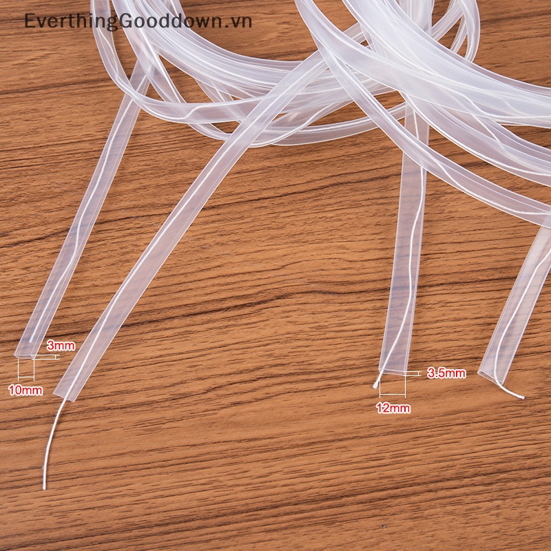 Cuộn Dây Đèn Led 5M Dài 10 / 12mm IP67 Chống Thấm Nước IP67 Chuyên Dụng Cho SMD 5050 3528