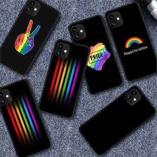 Ốp Điện Thoại Mềm Cho TECNO INFINIX HOT 11S NFC Smart 5 Spark 6 Go HOT 10 11 11T 10S 12i 11S 11T 9 Play X680 10 NOTE PRO Vỏ LGBT Cầu Vồng Có Dây Buộc Chống Sốc