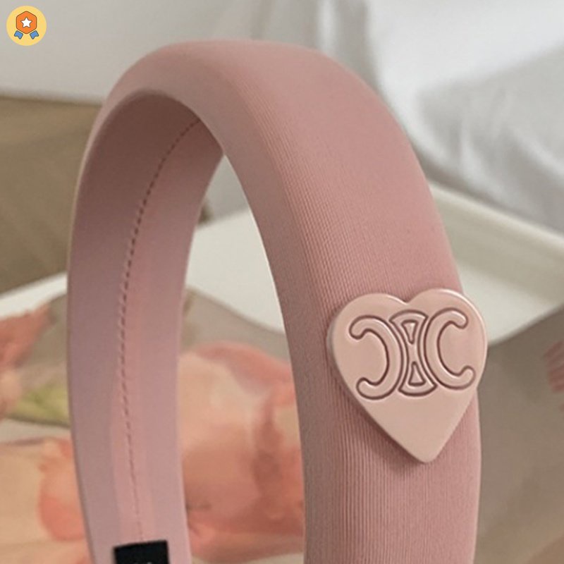 Băng đô cài tóc rửa mặt HYJP2 Bằng Xốp In Chữ Phong Cách Hàn Quốc Tinh Tế