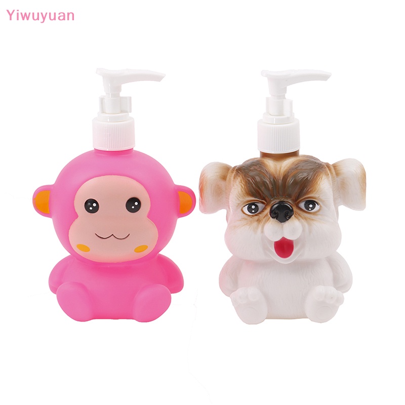 < Yiwuyuan > Bình Xịt Xà Phòng Rửa Tay / Dầu Gội Đầu Hình Động Vật Hoạt Hình Dễ Thương