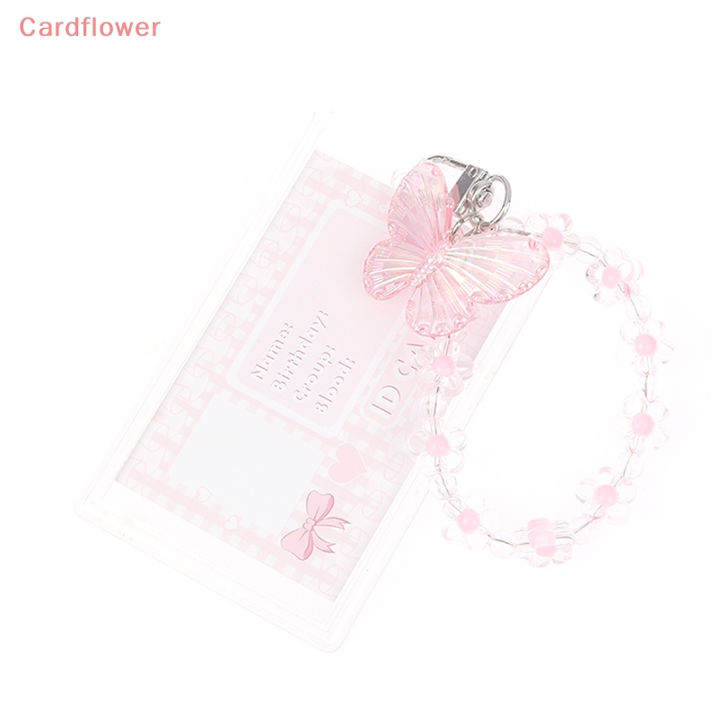 Ví Đựng Thẻ Tín Dụng / Danh Thiếp / Thẻ Ngân Hàng / Xe Buýt Hình Bươm Bướm Pha Lê Mới