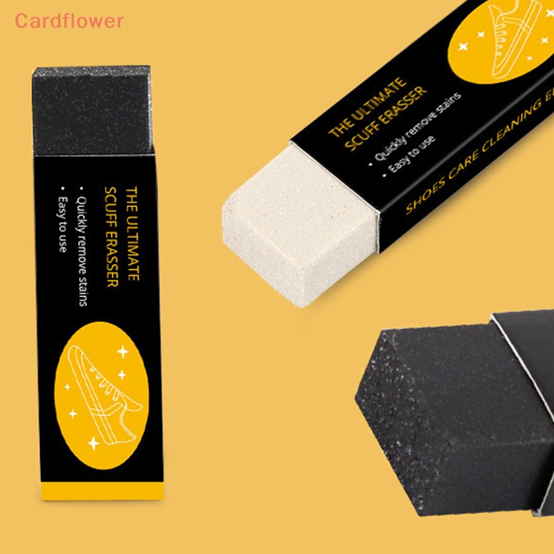 < Cardflower > Dụng Cụ Tẩy Làm Sạch Giày Da Lộn Khử Nhiễm Thông Dụng Chăm Sóc Vải Da Giày Thể Thao Mới