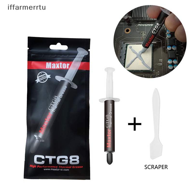 Keo Tản Nhiệt mini IF 12.8W / mk Maxtor CTG8 Bằng Silicon Cho CPU Máy Tính