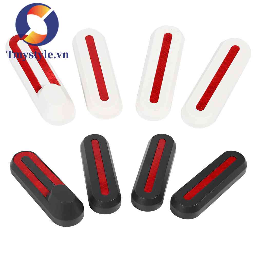 Bộ 4 Miếng Dán Phản Quang Bảo Vệ Bánh Xe Scooter Điện M365