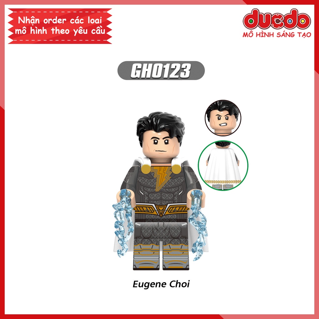 Minifigures các nhân vật siêu anh hùng trong Shazam - Đồ chơi Lắp ghép Xếp hình Mô hình Mini XINH G0116