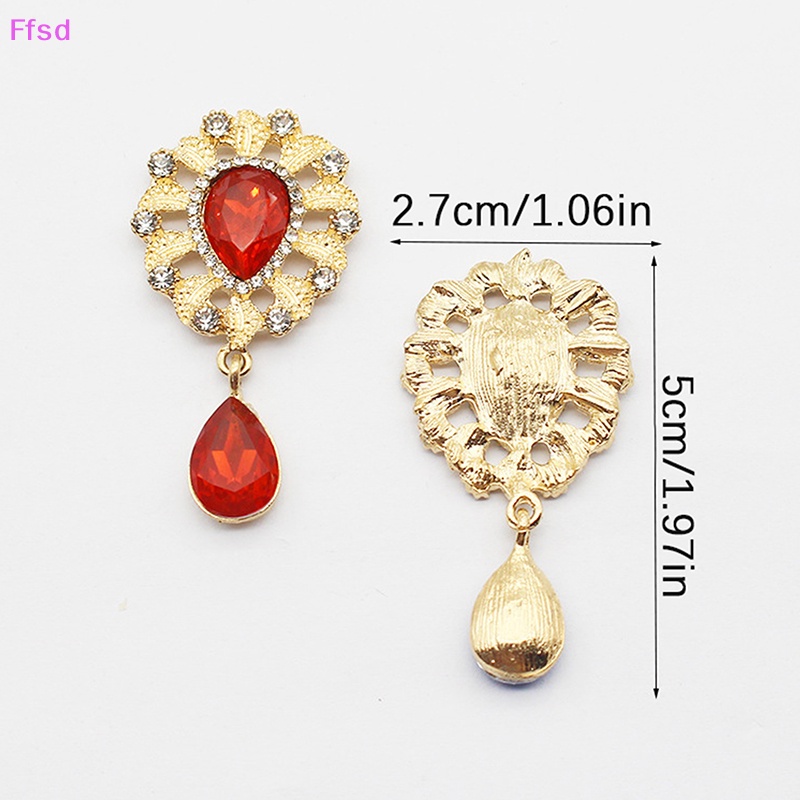 Trâm Cài Áo Hình Giọt Nước Đính Đá Sáng Tạo DIY