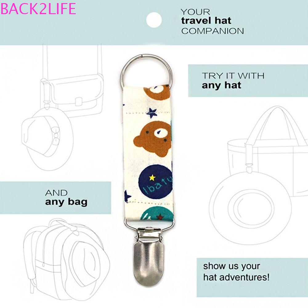 Giá Đỡ Kẹp Mỏ Vịt / Nón / Hành Lý / Nón In Họa Tiết Hoa Cho Nam / Nữ Dùng Khi Đi Du