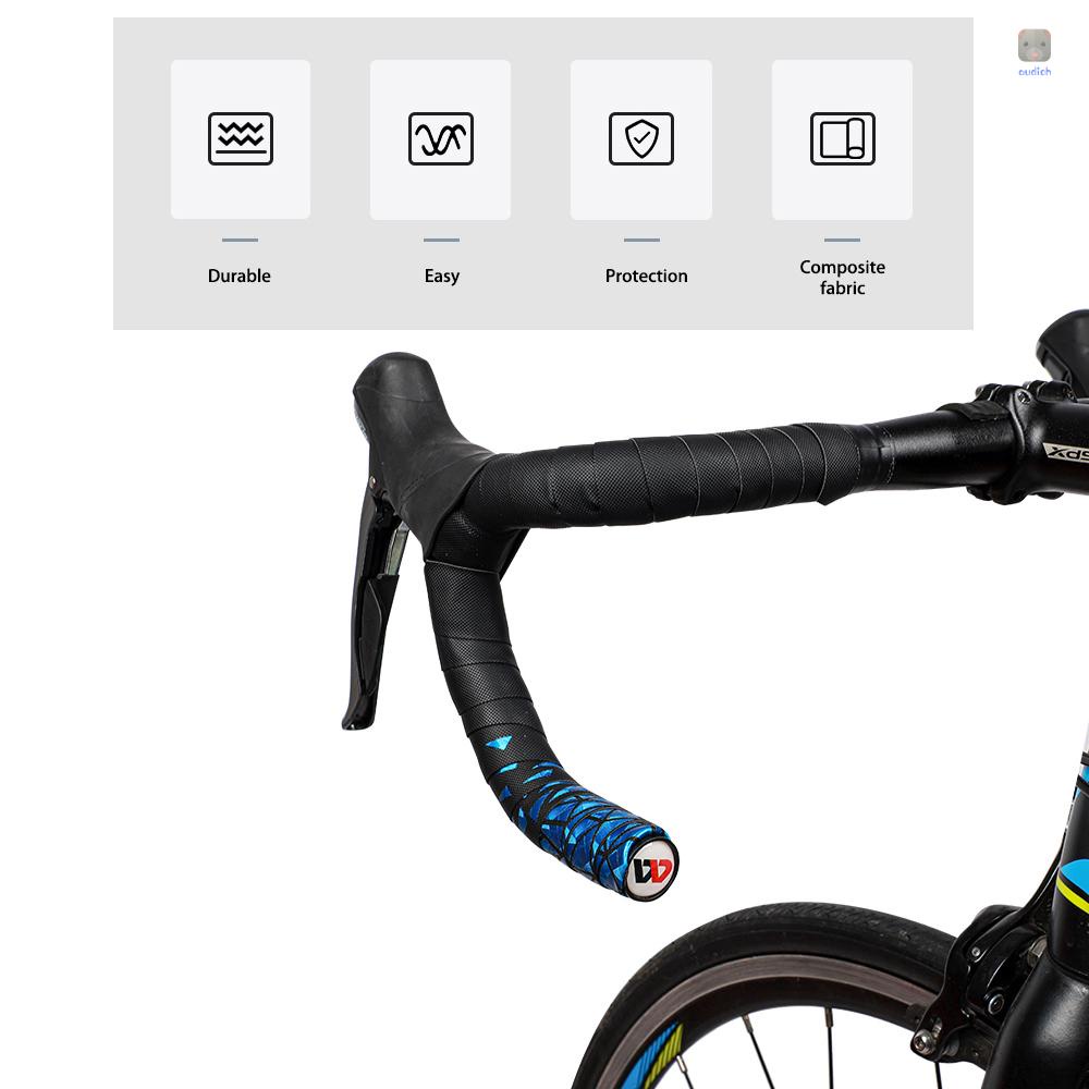 Dây Quấn Tay Lái Xe Đạp Bằng PU Lấp Lánh Chống Thấm Mồ Hôi