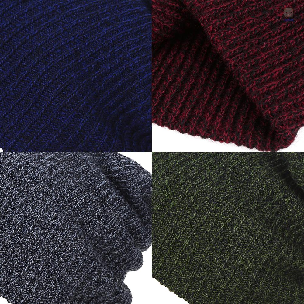 Mũ Đan Len Mềm Mại Giữ Ấm Mùa Đông Cho Nam