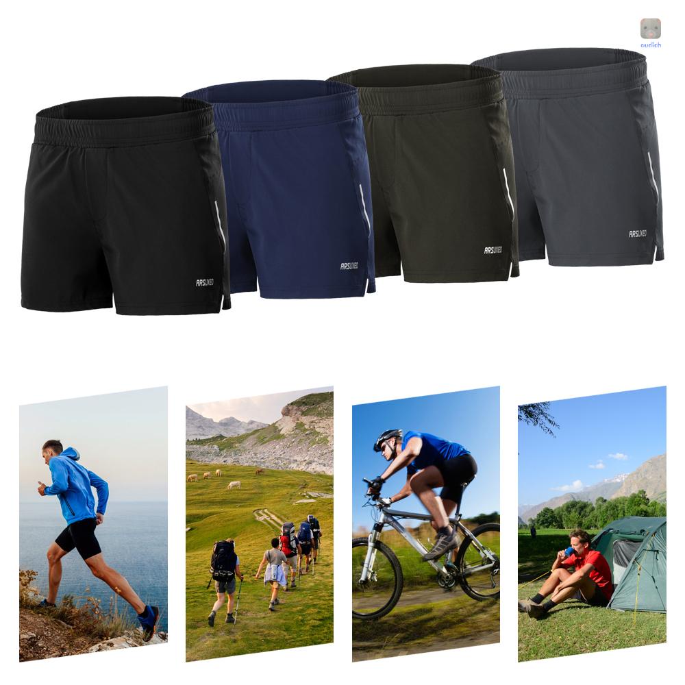 Quần Short Thể Thao Lưng Thun Rút Dây Có Túi Cho Nam