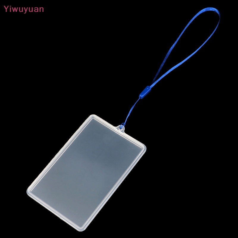 Bao Da Điện Thoại Nắp Lật Trong Suốt Kèm Dây Đeo Thẻ ID Cho Học Sinh / Xe Buýt