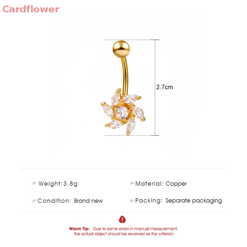 Khuyên Rốn Hình Hoa Thời Trang Chất Lượng Cao Mới