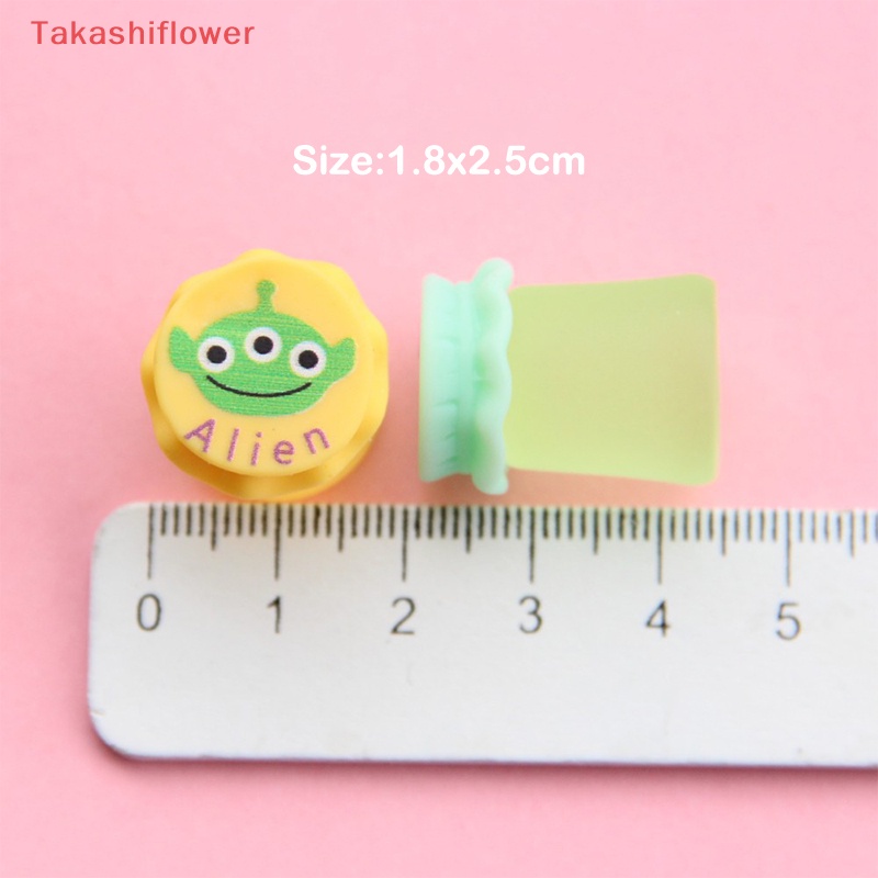 Set 10 Mô Hình Chai Nước 3D Mini Bằng Nhựa Resin Dùng Trang Trí Điện Thoại DIY