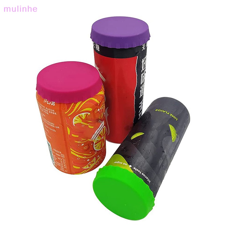 Nắp Silicon Đậy Lon Nước Nhiều Màu Sắc Tiện Dụng