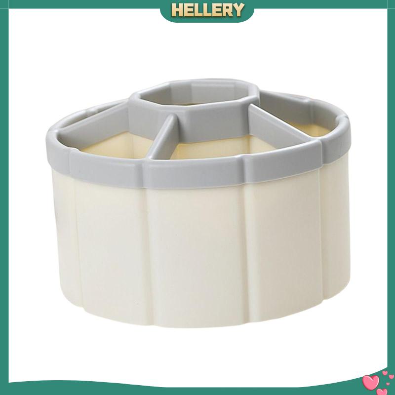 Giá Đỡ Cọ Trang Điểm Dạng Xoay Sức Chứa Lớn Tiện Dụng